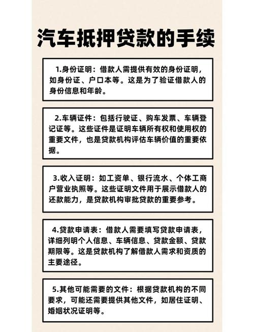 汽车抵押贷款条件全解析：年龄、征信、车辆要求详解！注意事项与额度提升技巧