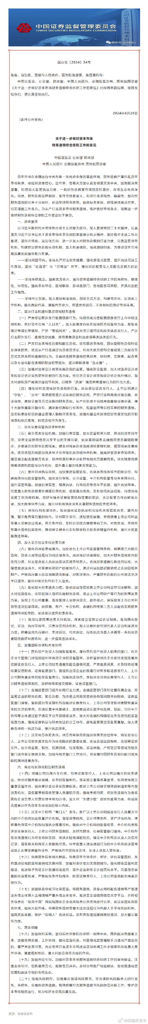 资本市场财务造假综合惩防工作意见_财务造假监管措施_对万福生科财务造假提出建议