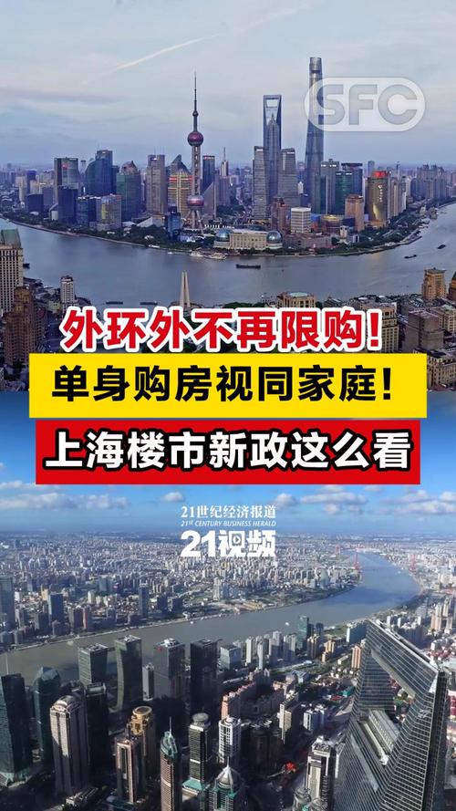 上海外环外单身买房必看！重磅楼市新政助力金九银十