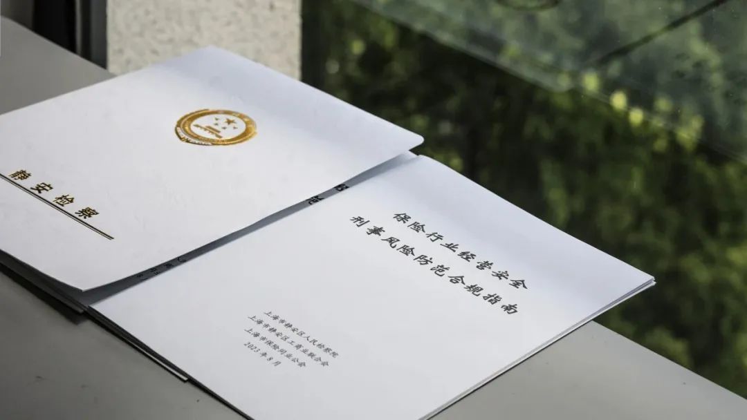 静安区检察院保险合规指南_保险行业经营安全刑事风险防范合规指南_2026年保险公司合规工作思路