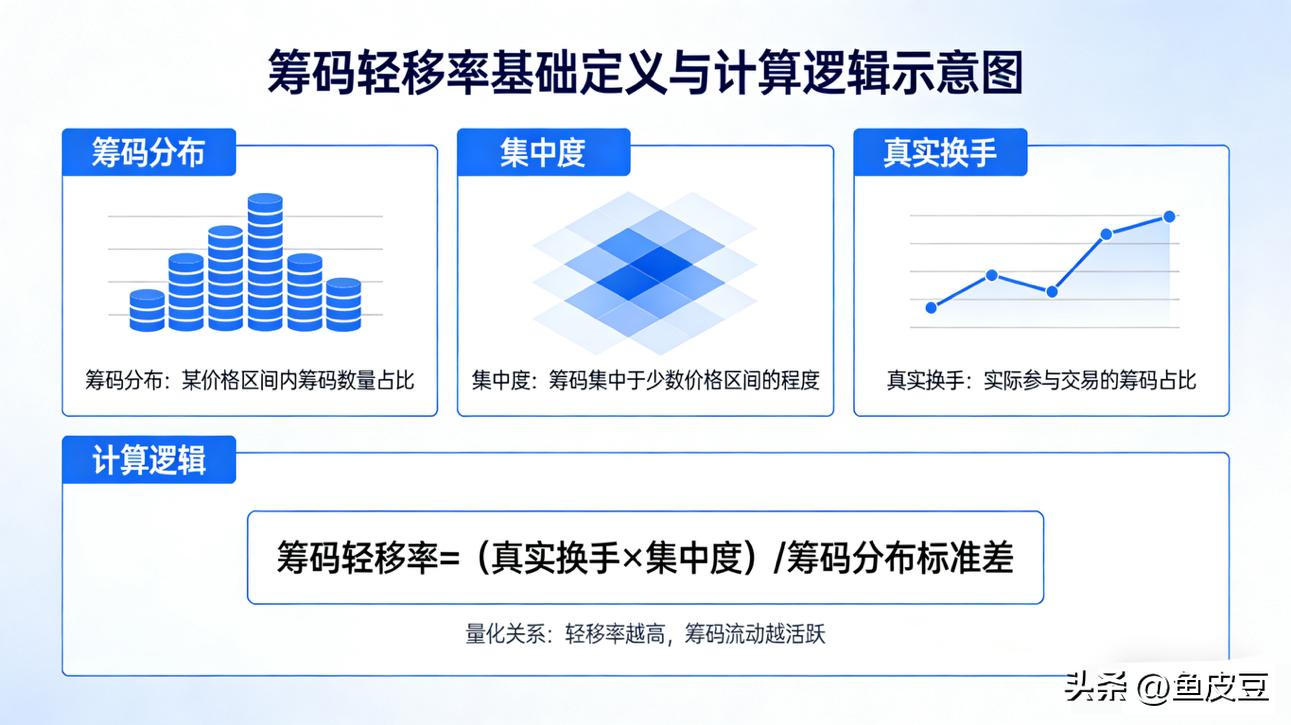 识别主力对倒_筹码轻移率_用筹码集中度选股的公式指标
